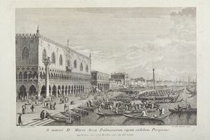 BRUSTOLON GIOVANNI BATTISTA (1712 - 1796) - Marci area dalmatarum ripam exhibens