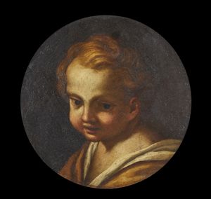AMOROSI ANTONIO (1660 - 1738) - Attribuito a. Ges Bambino