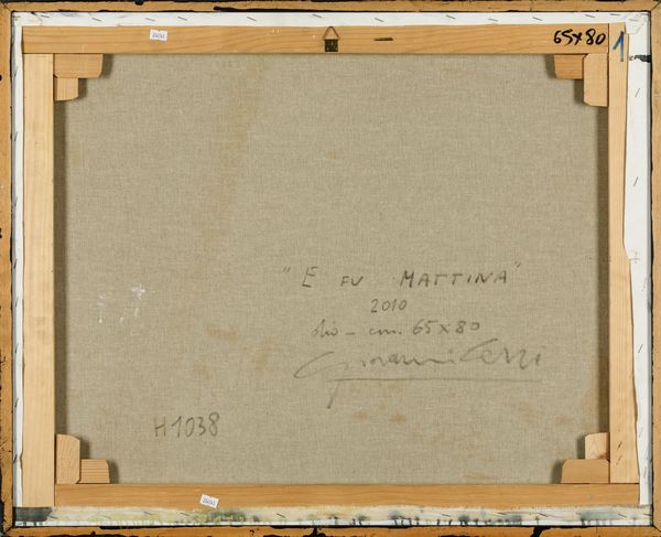 Giovanni Cerri : E fu mattina  - Asta Arte moderna e contemporanea - Associazione Nazionale - Case d'Asta italiane