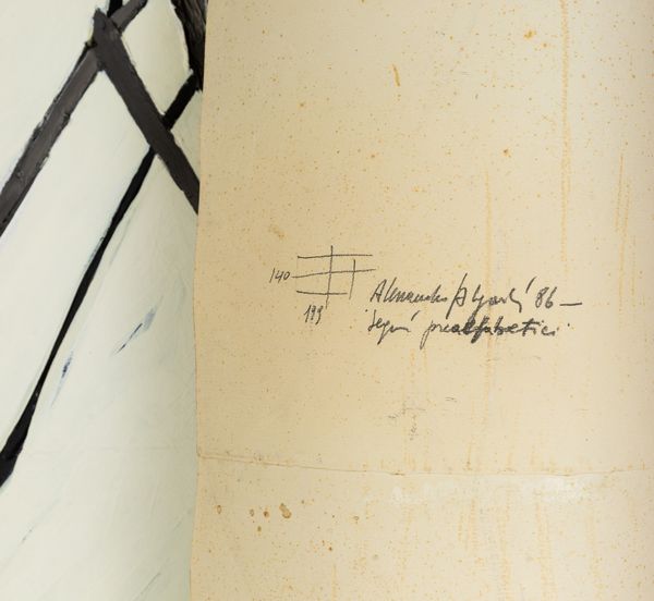 Alessandro Algardi : Segni prealfabetici  - Asta Arte moderna e contemporanea - Associazione Nazionale - Case d'Asta italiane