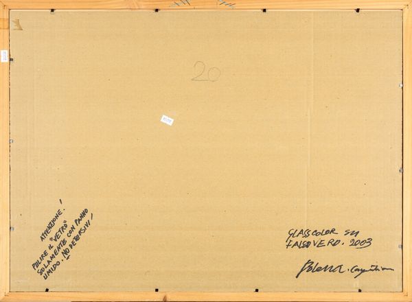 Giovanni Carpentieri : Falso vero  - Asta Arte moderna e contemporanea - Associazione Nazionale - Case d'Asta italiane