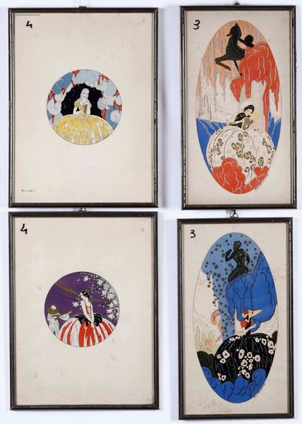 Brunelleschi Umberto (1879-1949)<BR>Chauvin Jean Louis (1889-1976)  - Asta Arte moderna e contemporanea - Associazione Nazionale - Case d'Asta italiane