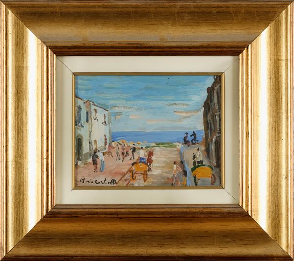 Mario Cortiello : Ischia  - Asta Arte moderna e contemporanea - Associazione Nazionale - Case d'Asta italiane