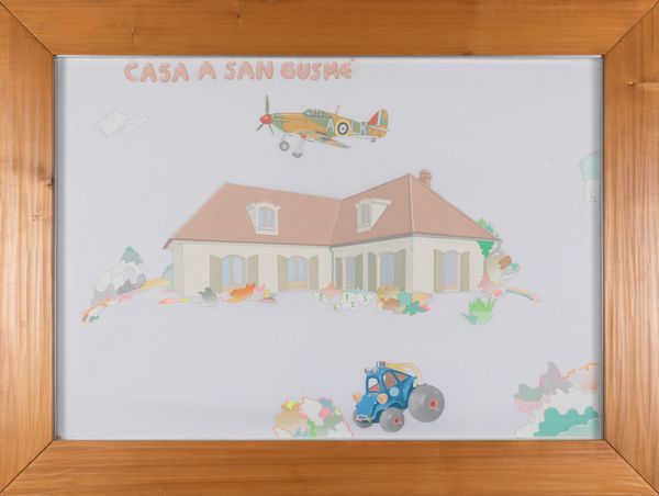 LUCA ALINARI : Casa a San Gusm�  - Asta Arte moderna e contemporanea - Associazione Nazionale - Case d'Asta italiane