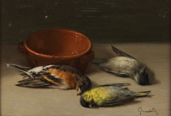 Vincenzo Ghirardelli : Uccelletti  - Asta Arte moderna e contemporanea - Associazione Nazionale - Case d'Asta italiane