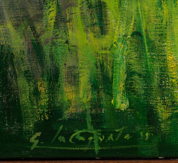 Giovanni La Cognata : Senza titolo  - Asta Arte moderna e contemporanea - Associazione Nazionale - Case d'Asta italiane