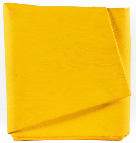 CESARE BERLINGERI : Piccolo giallo piegato  - Asta Arte moderna e contemporanea - Associazione Nazionale - Case d'Asta italiane