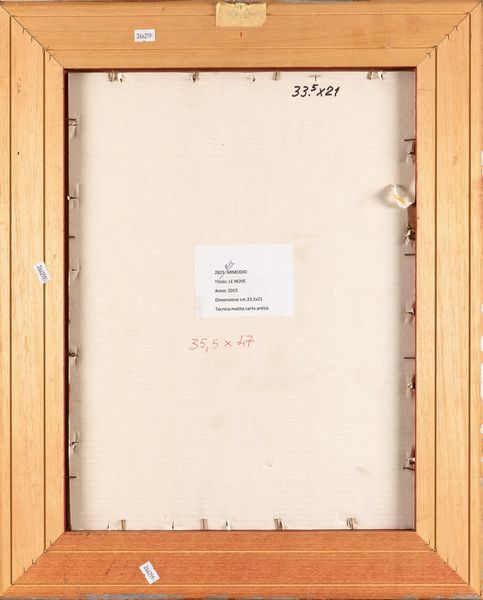 Armodio : Le nove  - Asta Arte moderna e contemporanea - Associazione Nazionale - Case d'Asta italiane