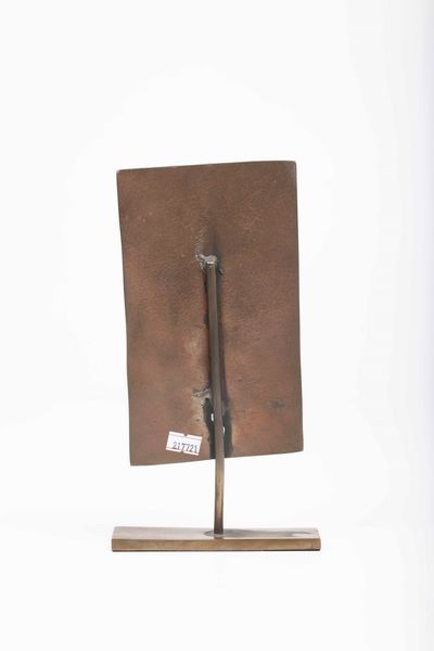 UMBERTO MASTROIANNI : Senza titolo  - Asta Arte moderna e contemporanea - Associazione Nazionale - Case d'Asta italiane