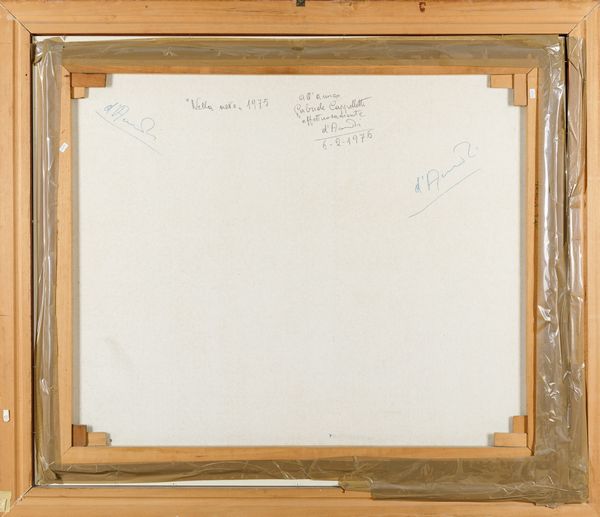 Gian Rodolfo D’Accardi : Nella neve  - Asta Arte moderna e contemporanea - Associazione Nazionale - Case d'Asta italiane