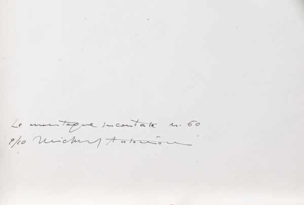 Michelangelo Antonini : Le Montagne incantate N� 60  - Asta Arte moderna e contemporanea - Associazione Nazionale - Case d'Asta italiane