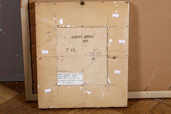 Alberto Abbati : P. 23 - Fusione Plastiche su legno  - Asta Arte moderna e contemporanea - Associazione Nazionale - Case d'Asta italiane