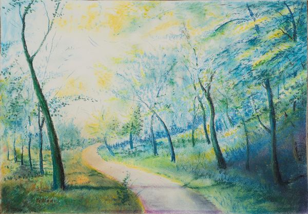 Umberto Lilloni : Paesaggio  - Asta Arte moderna e contemporanea - Associazione Nazionale - Case d'Asta italiane