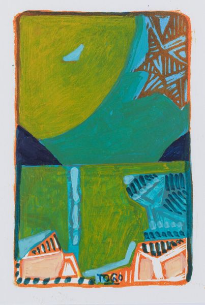 Enzo Migneco Togo : Paesaggio mediterraneo  - Asta Arte moderna e contemporanea - Associazione Nazionale - Case d'Asta italiane