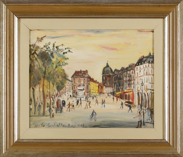 Mario Cortiello : Parigi  - Asta Arte moderna e contemporanea - Associazione Nazionale - Case d'Asta italiane