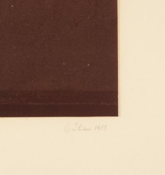 Giovanni Ziliani : Sequenza  - Asta Arte moderna e contemporanea - Associazione Nazionale - Case d'Asta italiane