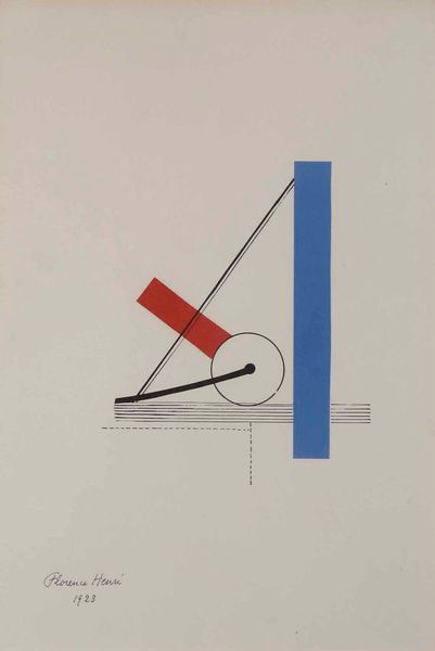 Florence Henri : Poster for Hanover Gallery  - Asta Arte moderna e contemporanea - Associazione Nazionale - Case d'Asta italiane