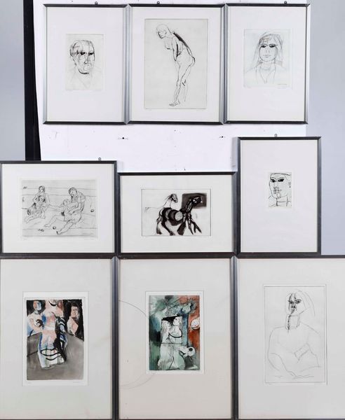 Bruno Cassinari : Senza titolo  - Asta Arte moderna e contemporanea - Associazione Nazionale - Case d'Asta italiane