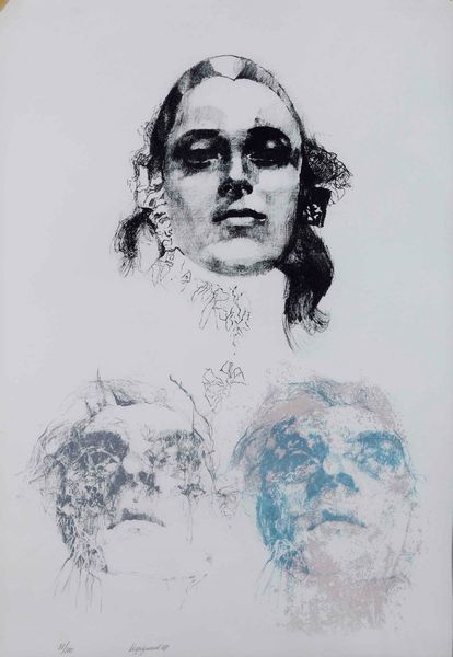 Renzo Vespignani : Volti  - Asta Arte moderna e contemporanea - Associazione Nazionale - Case d'Asta italiane