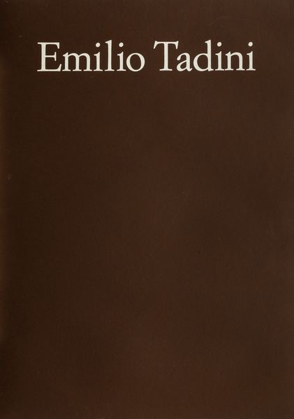 EMILIO TADINI : Senza titolo  - Asta Arte moderna e contemporanea - Associazione Nazionale - Case d'Asta italiane