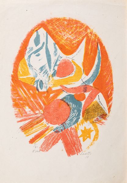 BRUNO SAETTI : Senza Titolo  - Asta Arte moderna e contemporanea - Associazione Nazionale - Case d'Asta italiane