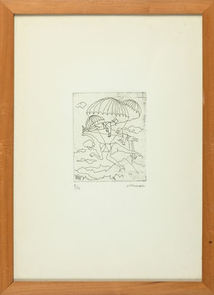 MINO MACCARI : Senza titolo  - Asta Arte moderna e contemporanea - Associazione Nazionale - Case d'Asta italiane