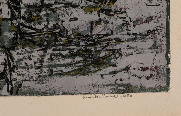 Louis Nallard : Senza titolo  - Asta Arte moderna e contemporanea - Associazione Nazionale - Case d'Asta italiane