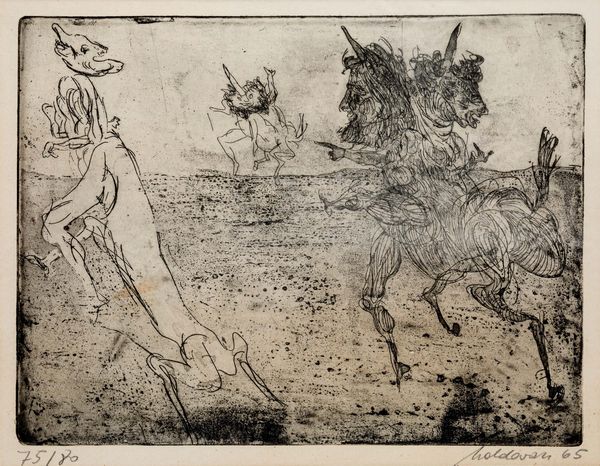 Kurt Moldovan : Senza titolo  - Asta Arte moderna e contemporanea - Associazione Nazionale - Case d'Asta italiane