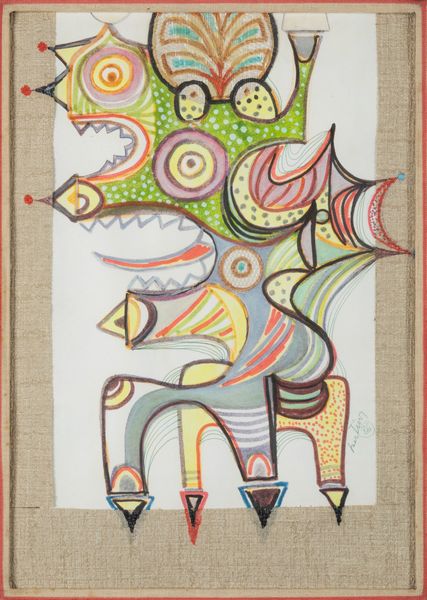 Bertina Lopes : Totem  - Asta Arte moderna e contemporanea - Associazione Nazionale - Case d'Asta italiane