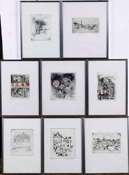 Orfeo Tamburi : Senza titolo  - Asta Arte moderna e contemporanea - Associazione Nazionale - Case d'Asta italiane