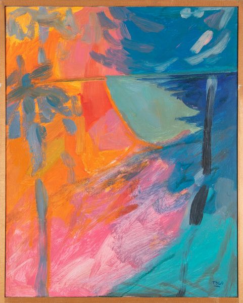 Enzo Migneco Togo : Paesaggio mediterraneo  - Asta Arte moderna e contemporanea - Associazione Nazionale - Case d'Asta italiane