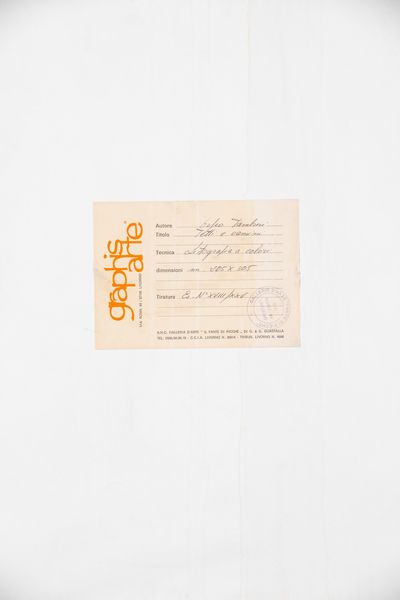 Orfeo Tamburi : Tetti e camini  - Asta Arte moderna e contemporanea - Associazione Nazionale - Case d'Asta italiane