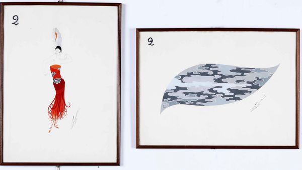 Ertè (1892 - 1990) : Senza titolo  - Asta Arte moderna e contemporanea - Associazione Nazionale - Case d'Asta italiane