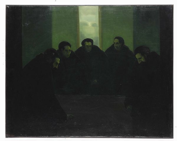 Iléri Mehmet : Scena con figure  - Asta Arte moderna e contemporanea - Associazione Nazionale - Case d'Asta italiane