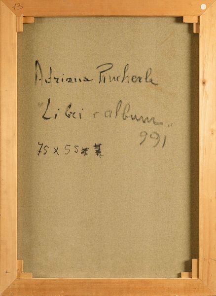 Adriana Pincherle : Libri e album  - Asta Arte moderna e contemporanea - Associazione Nazionale - Case d'Asta italiane