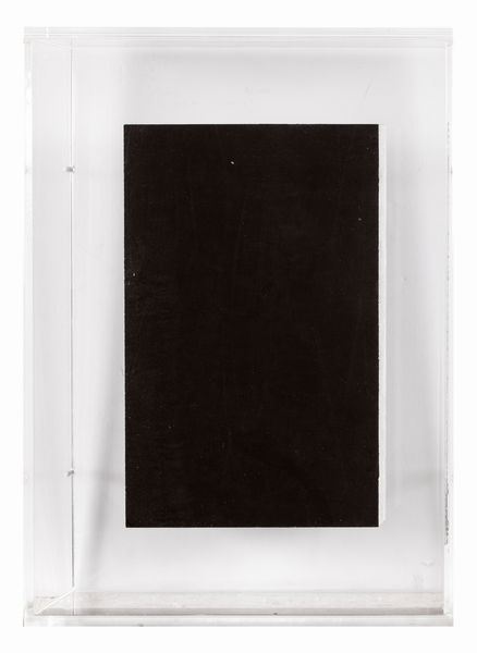 Alfonso Frateggiani Bianchi : Senza titolo (Nero)  - Asta Arte moderna e contemporanea - Associazione Nazionale - Case d'Asta italiane