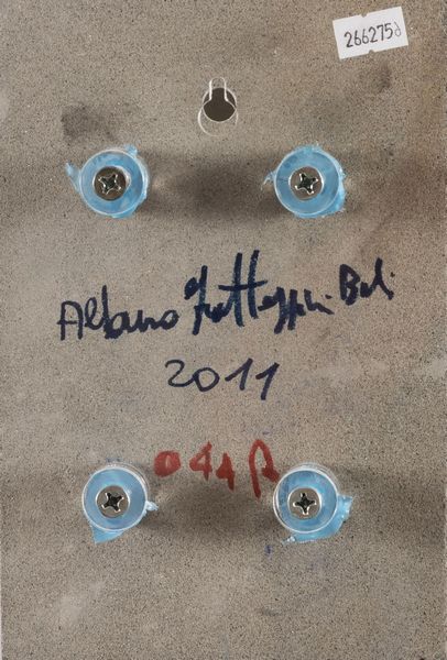 Alfonso Frateggiani Bianchi : Senza titolo (Nero)  - Asta Arte moderna e contemporanea - Associazione Nazionale - Case d'Asta italiane