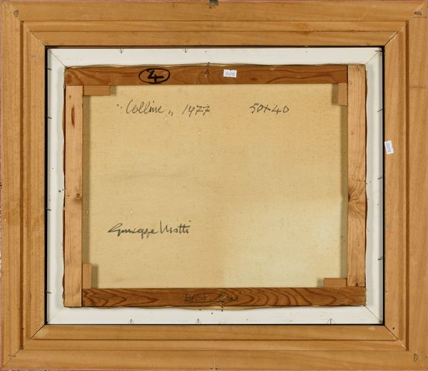 Giuseppe Motti : Colline  - Asta Arte moderna e contemporanea - Associazione Nazionale - Case d'Asta italiane