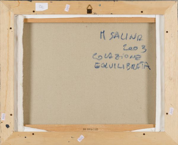 Mario Salina : Colazione equilibrata  - Asta Arte moderna e contemporanea - Associazione Nazionale - Case d'Asta italiane