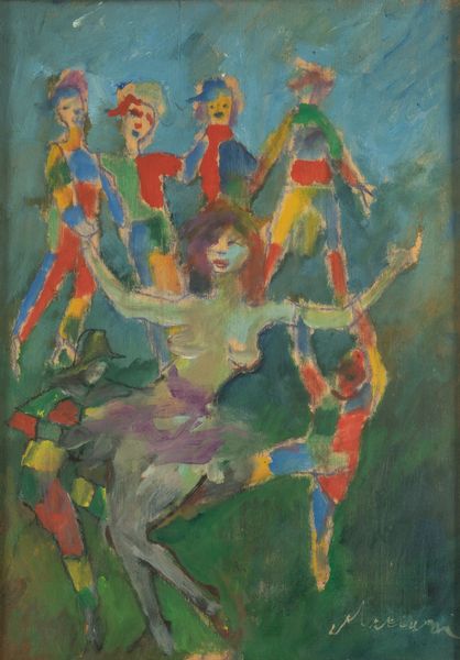 MINO MACCARI : Arlecchini  - Asta Arte moderna e contemporanea - Associazione Nazionale - Case d'Asta italiane