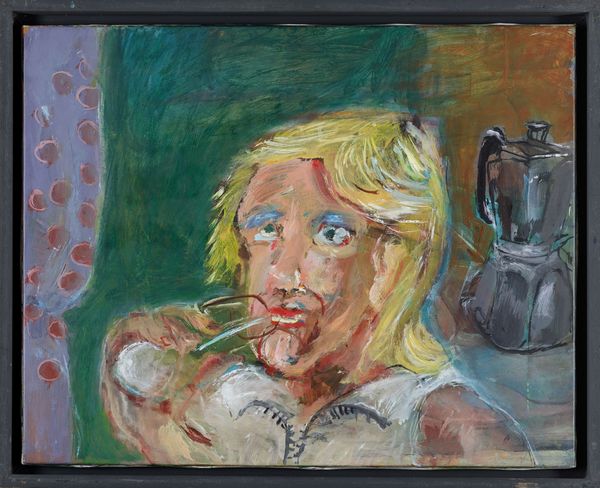 Mario Salina : Marisa sorseggia piano  - Asta Arte moderna e contemporanea - Associazione Nazionale - Case d'Asta italiane