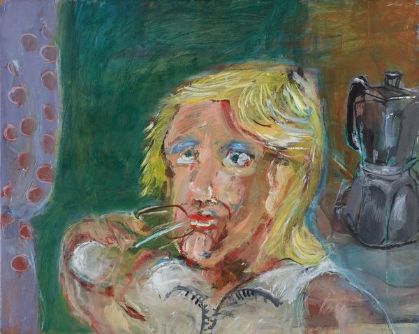 Mario Salina : Marisa sorseggia piano  - Asta Arte moderna e contemporanea - Associazione Nazionale - Case d'Asta italiane