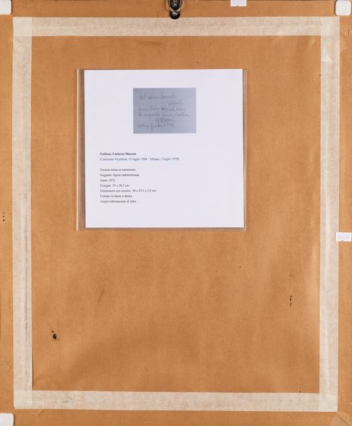 Galliano Mazzon : Senza titolo  - Asta Arte moderna e contemporanea - Associazione Nazionale - Case d'Asta italiane
