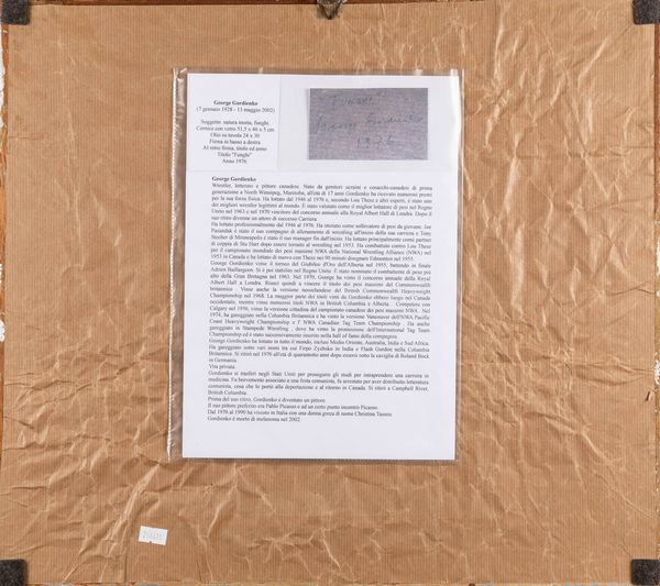 George Gordienko : Funghi  - Asta Arte moderna e contemporanea - Associazione Nazionale - Case d'Asta italiane