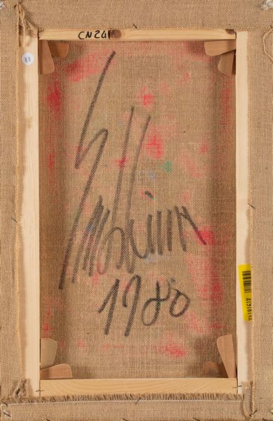 Salvatore Emblema : Senza titolo  - Asta Arte moderna e contemporanea - Associazione Nazionale - Case d'Asta italiane