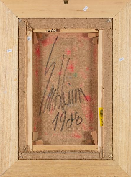 Salvatore Emblema : Senza titolo  - Asta Arte moderna e contemporanea - Associazione Nazionale - Case d'Asta italiane