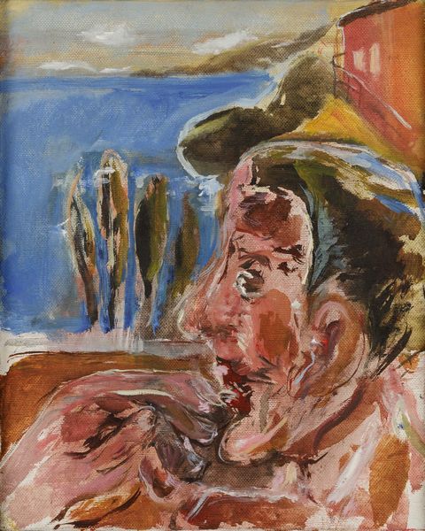 Mario Salina : Dubbio in riva alla scogliera  - Asta Arte moderna e contemporanea - Associazione Nazionale - Case d'Asta italiane