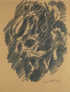 Ennio Morlotti : Senza titolo  - Asta Arte moderna e contemporanea - Associazione Nazionale - Case d'Asta italiane