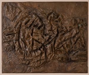 Lino Tinè : Senza titolo  - Asta Arte moderna e contemporanea - Associazione Nazionale - Case d'Asta italiane