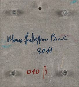 Alfonso Frateggiani Bianchi : Senza titolo (Blu)  - Asta Arte moderna e contemporanea - Associazione Nazionale - Case d'Asta italiane